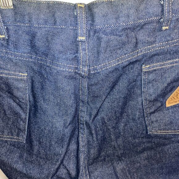 Bulwark FR Men’s Straight Jeans Size 42 X 32 Dark Blue Workwear Rugged NWOT - Picture 9 of 12